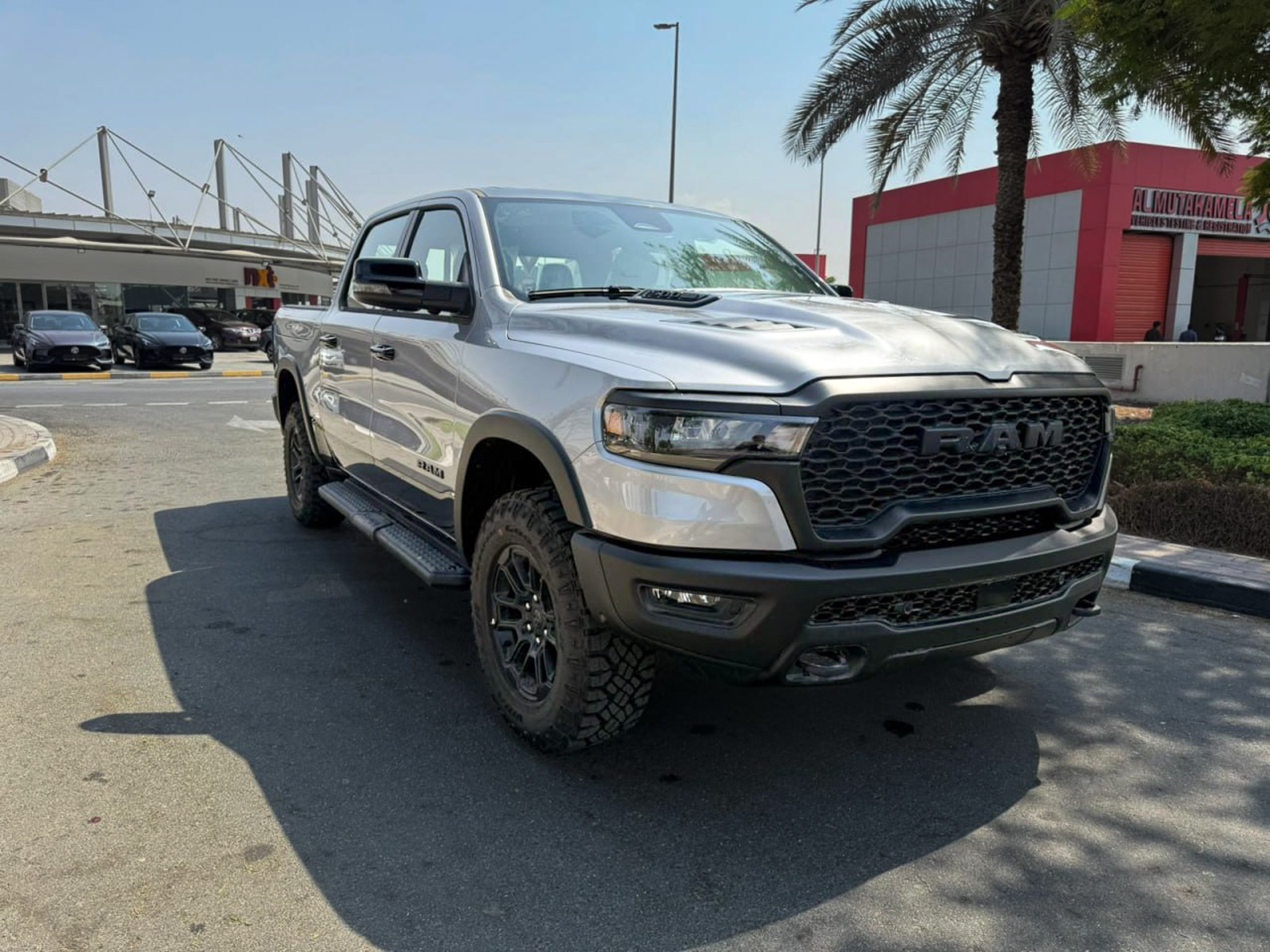 RAM 1500 Rebel GT (Серый) 2025, русский язык, обогревы